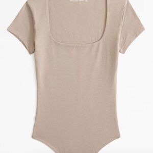 Abercrombie and Fitch Tan Bodysuit